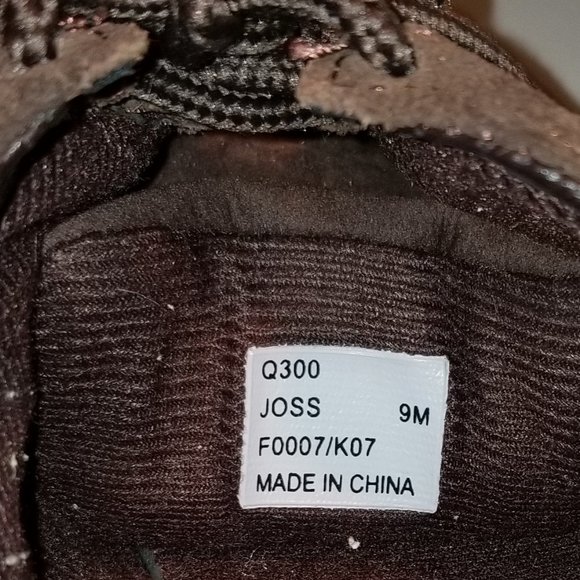 Coach Joss Signature Sued Sneakers Gold & Brown Size 9M - Picture 15 of 15